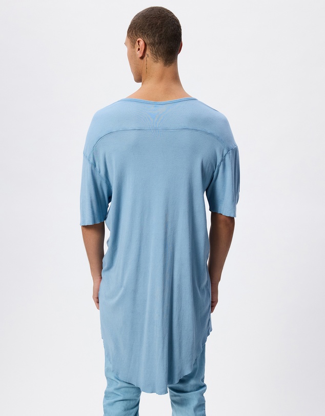 Surrounded By Ghosts - The Arsenic Relaxed Rib Knit Long Tail T-Shirt