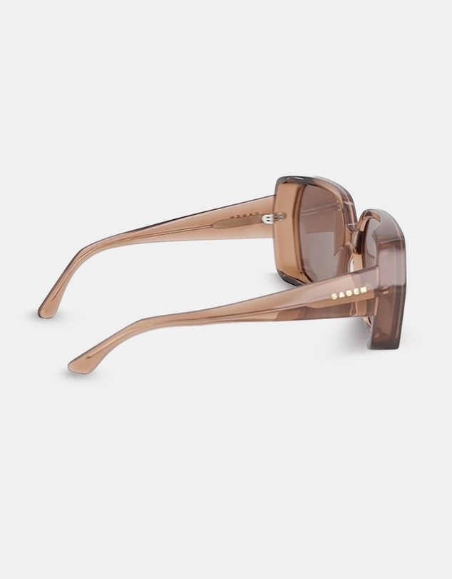 SABEN - Remi Sunglasses Sheer Brown