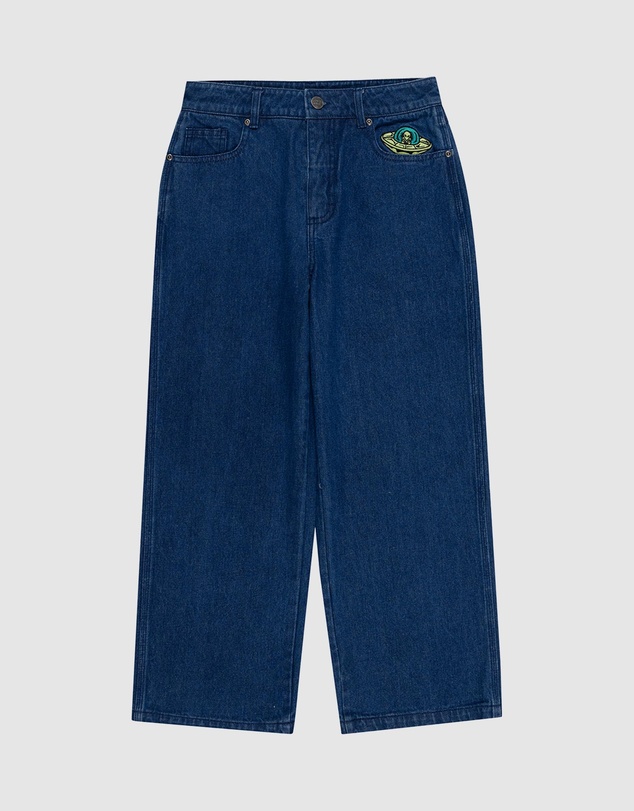 Santa Cruz - Multi Cruz Stack Alien Jeans - Kids