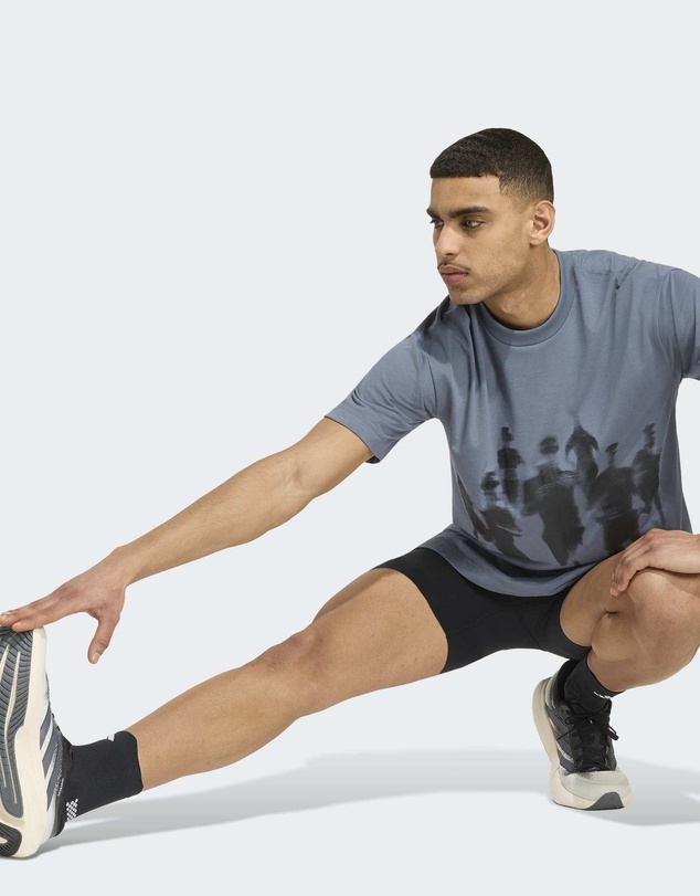 adidas Performance - ADI365 Aspyre Running Graphic T-Shirt Mens