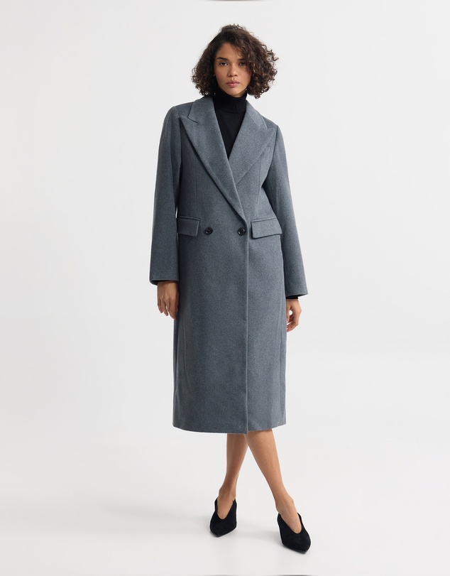 Oxford - Saskia Double Breasted Wool Rich Coat