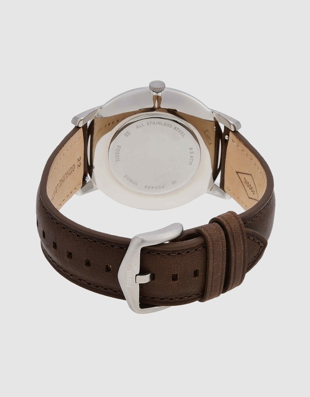 Fossil - The Minimalist 3H Brown Analogue Watch
