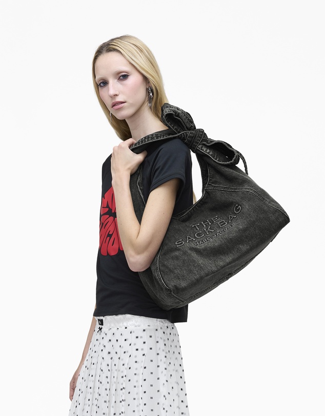 Marc Jacobs - The Bow Denim Sack Bag