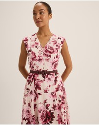 Review - Edie Floral Midi Dress