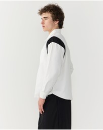 Justin Cassin - Upload Oversized Zip Shirt