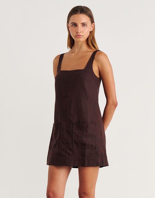 Jag - Kayla Linen Mini Dress