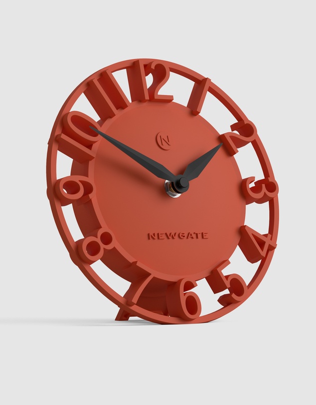 Newgate - Newgate Timewarp Mantel Clock-Orange