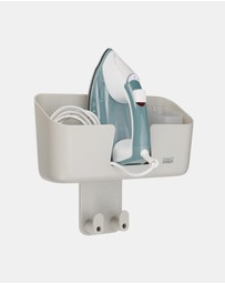 Joseph Joseph - Ironhub™ Wall-Mounted Iron Storage Caddy with Ironing Board Hook