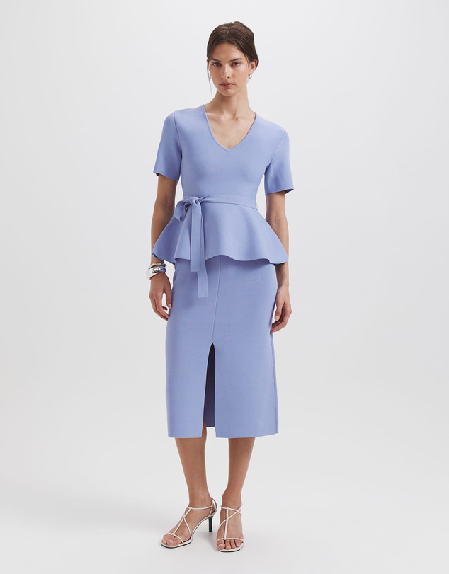SABA - Mia Milano Peplum Top