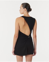 Third Form - Stirling Twist Asymmetric Mini Dress