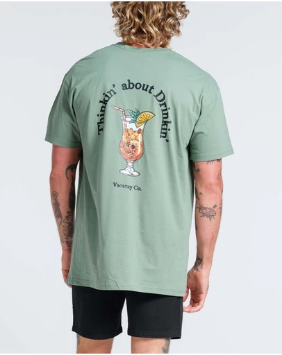 Vacancy Co - Thinkin about Drinking Tee