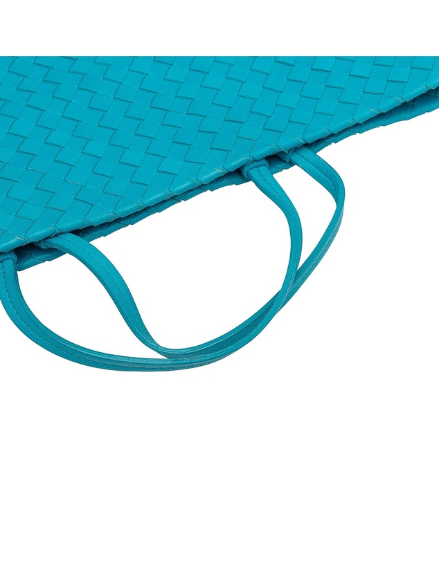 Pre-Loved by Azura Reborn - Pre-Loved Nappa Intrecciato Fold Over Tote