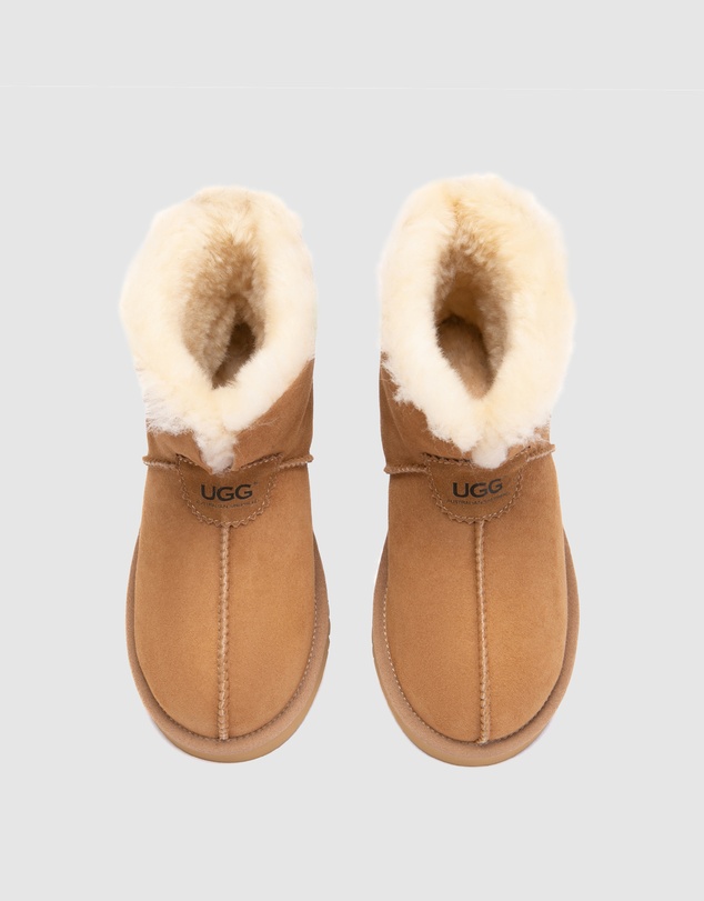 EVERAU - Australian Shepherd Ugg Heston Double Faced Sheepskin Upper UGG Boots