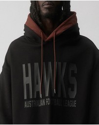 Strateas Carlucci x AFL - Hawthorn Hawks Double Hooded Jumper