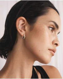 SAINT VALENTINE - Classic Hoops Small - Silver