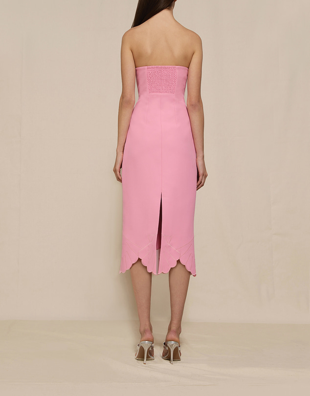 BY JOHNNY. - Kimora Shell Strapless Midi Dress