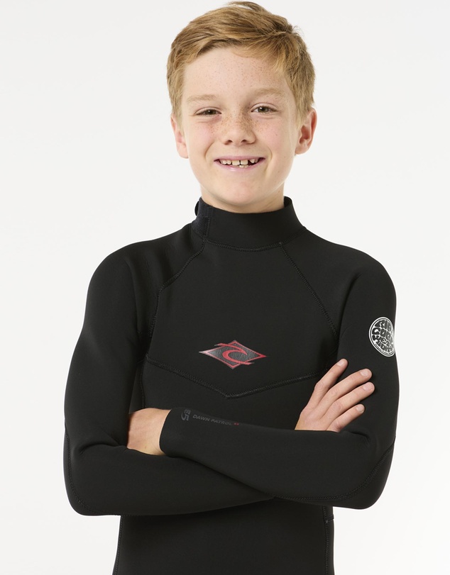 Rip Curl - Kids Dawn Patrol 4/3 Back Zip Steamer