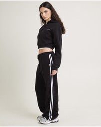 Subtitled - Cropped Zip Hoodie