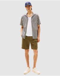 Tommy Hilfiger - Washed Twill Relaxed Cargo Shorts