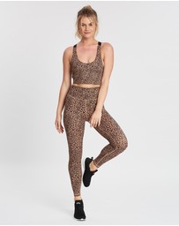 All Fenix - Cheetah Sand Sports Bra