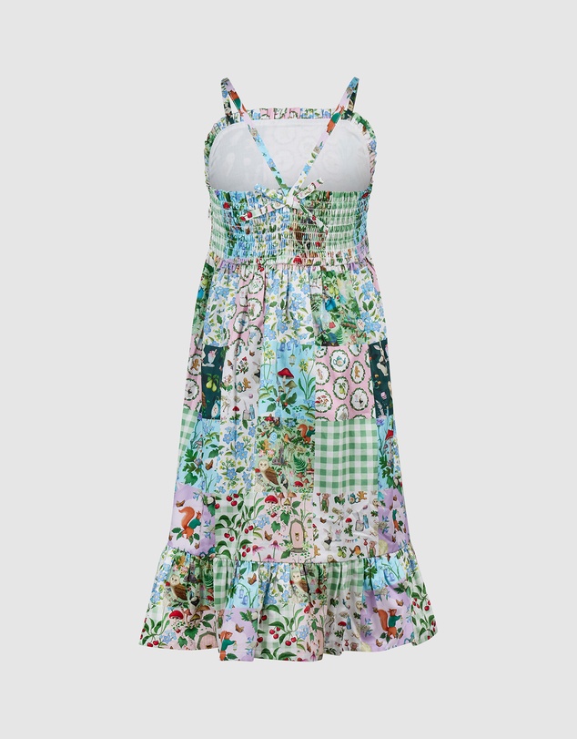 Fleur Harris - 'The Magic Faraway Tree' Magical Dress in Patchwork