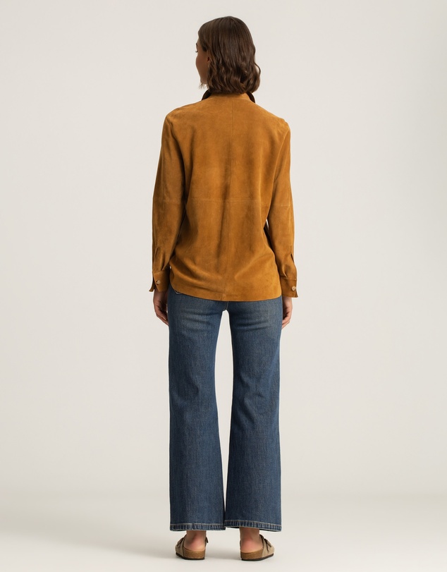 IDA+S - Elara Lambskin Suede Shacket