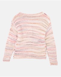 Fox & Finch - Wild Garden Ombre Cardigan - Kids