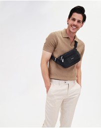 Pierre Cardin - Pierre Cardin Nylon Anti-Theft Waist Bag