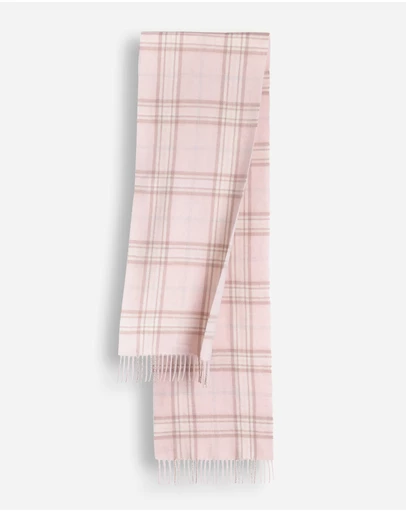 Ozwear Connection Uggs - 100% Wool Scarf Pink Check