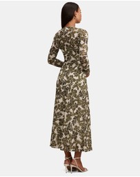 Forever New - Georgia Long Sleeves Mesh Midi Dress