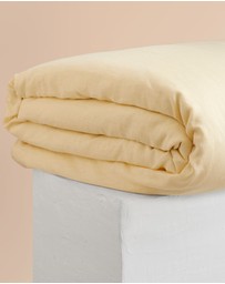 Sheet Society - Eve Linen Quilt Cover Set