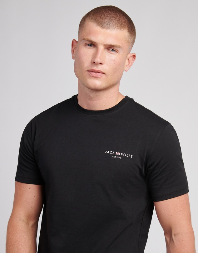 Jack Wills - Chest Union Flag T-Shirt