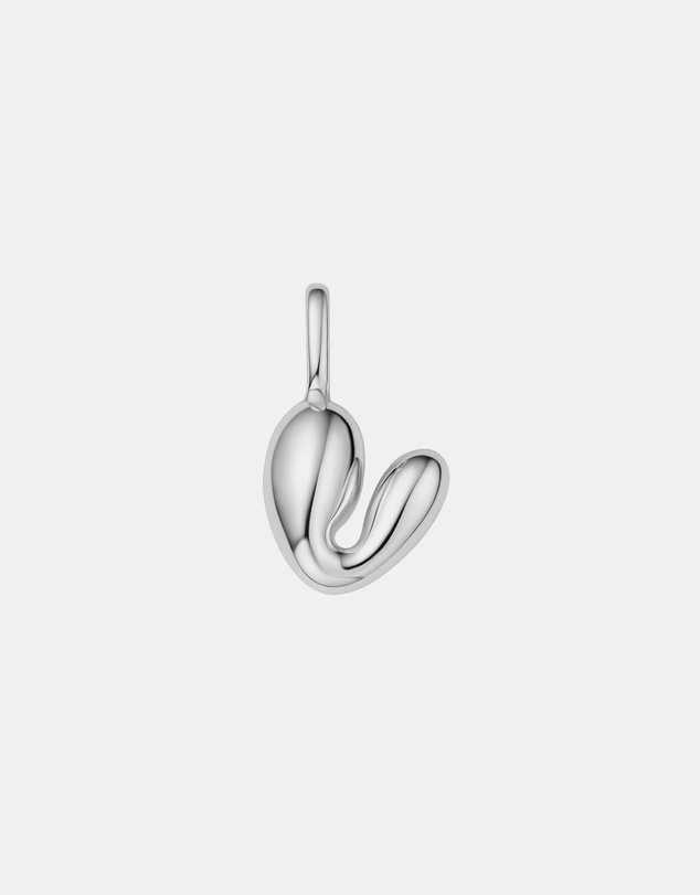 Ania Haie - Silver V Letter Charm