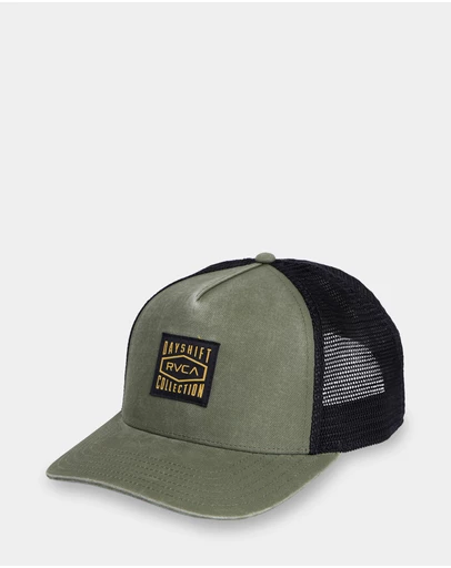 RVCA - Mens Dayshift Canvas Trucker Cap