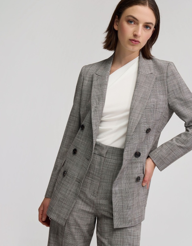 Oxford - Billie Eco Checked Suit Jacket