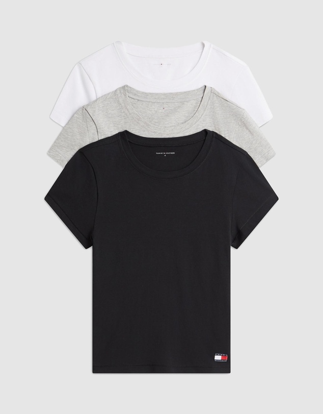 Tommy Hilfiger - 3-Pack Heritage Logo Lounge T-Shirts