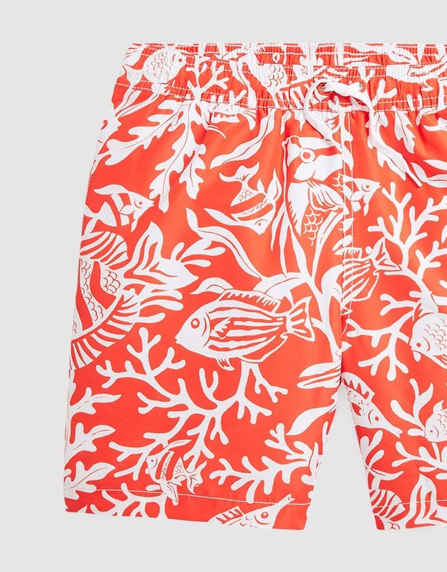 Polo Ralph Lauren - Traveler Polo Bear Swim Trunks - Teens