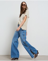 DRICOPER DENIM - Hollie Wide Leg Jeans