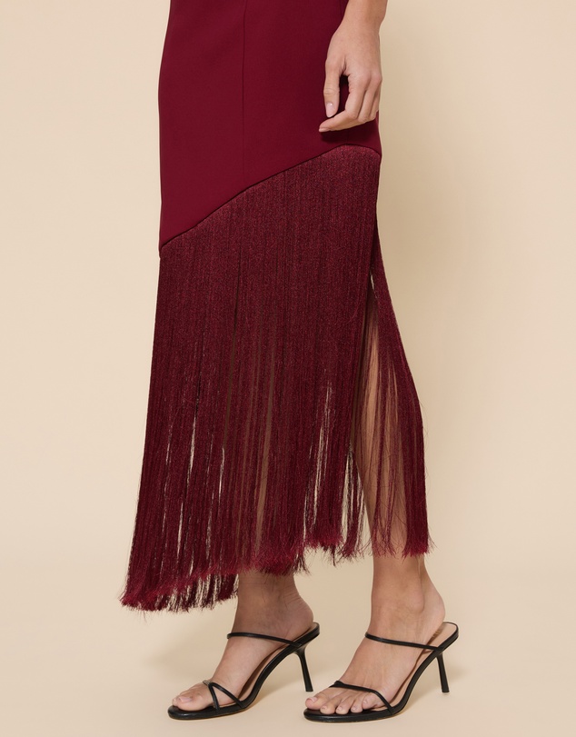 CHANCERY - Violet Asymmetric Fridge Midi Dress