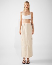 BY.DYLN - Laikon Cargo Maxi Skirt