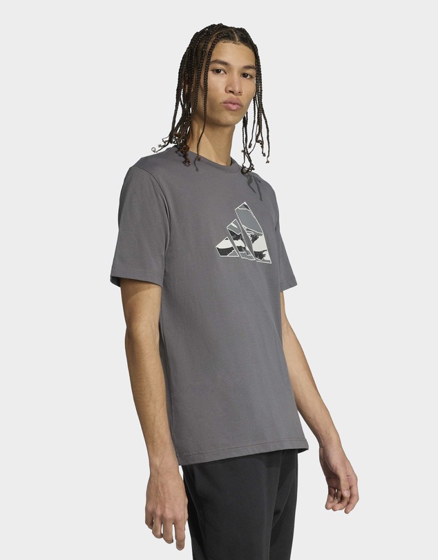 adidas Sportswear - Camo Logo Graphic Tee Mens
