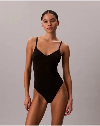 Calvin Klein - CK Tailored Cut Out Swimsuit