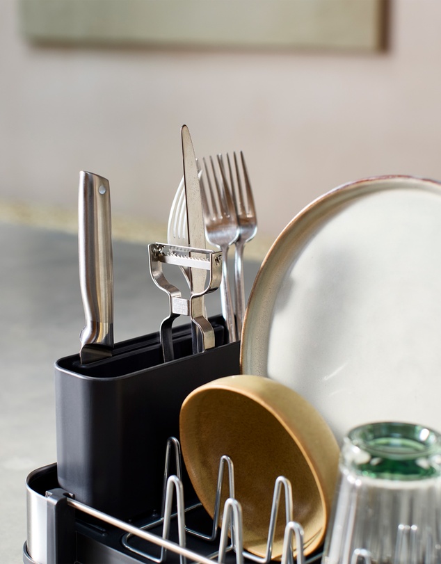 Joseph Joseph - Extend™ Slim Steel Expandable Grey Dish Drainer