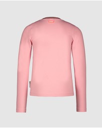 B.Nosy - Long Sleeve Embroidered Tee - Kids-Teens