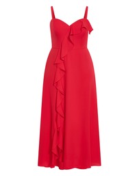 City Chic - Catalina Ruffle Maxi Dress