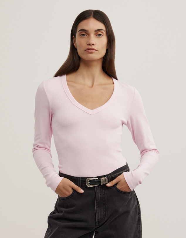 Witchery - V-neck Long Sleeve Top