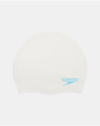 Speedo - Plain Moulded Silicone Cap - Babies-Teens