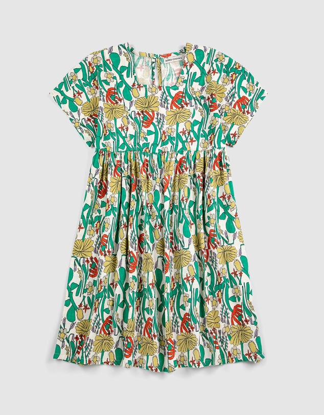 Bobo Choses - Colour Herbalist All Over Woven Dress - Babies-Teens