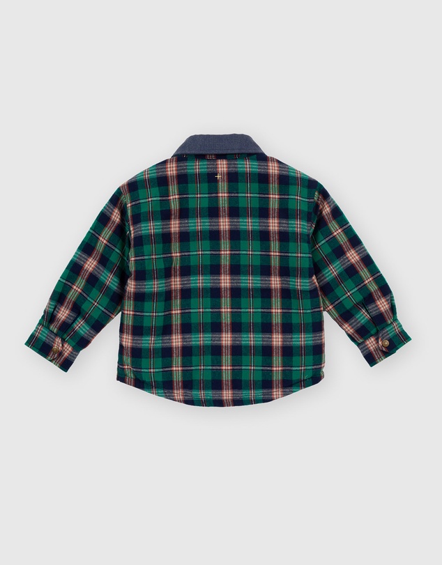 Goldie + Ace - Check Padded Shacket - Babies-Kids