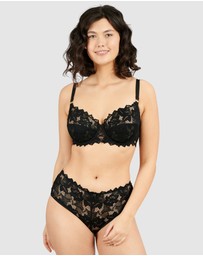 Sans Complexe - Arum Prima Mid Rise Sheer Stretch Lace Brief